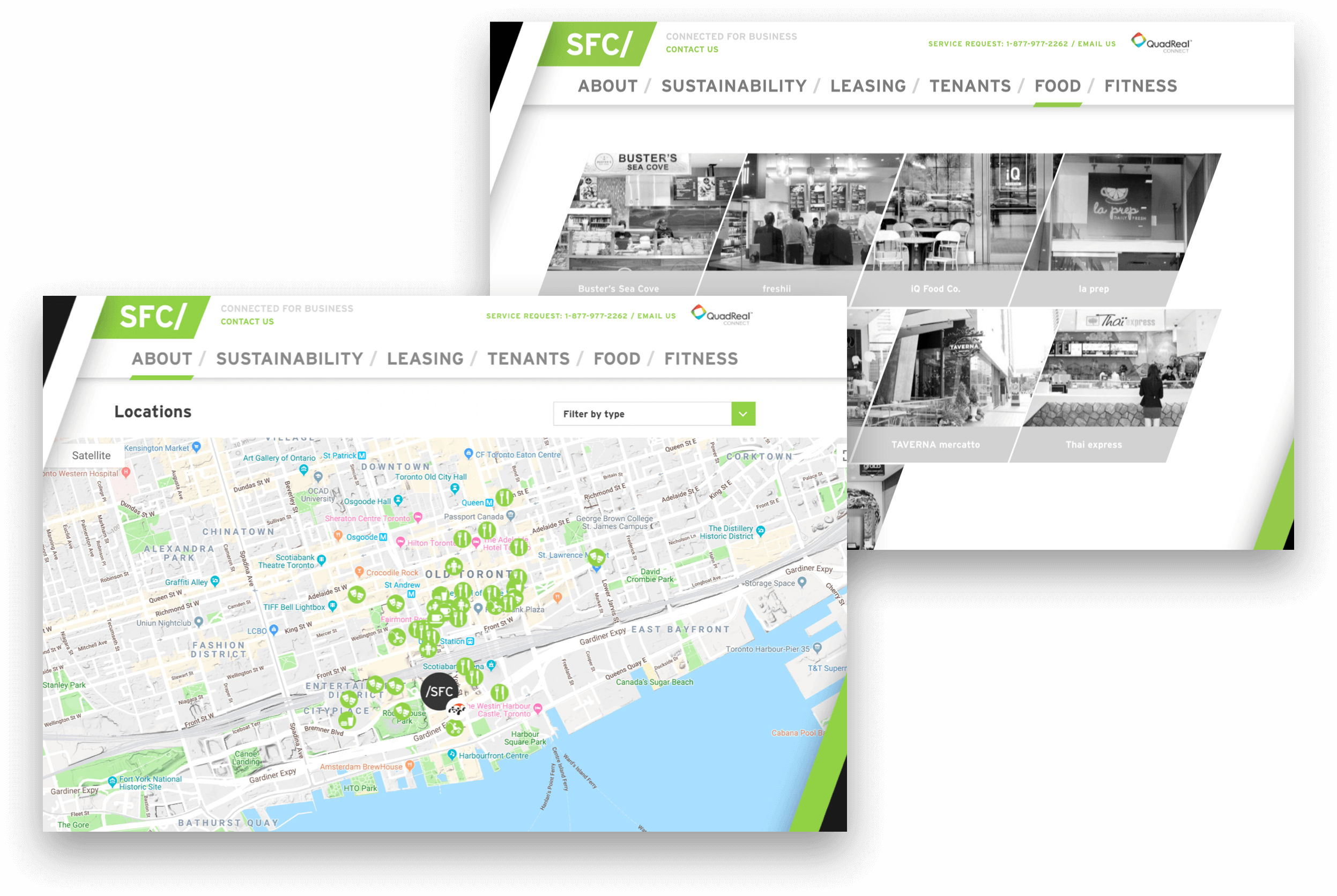 Quadreal Screens